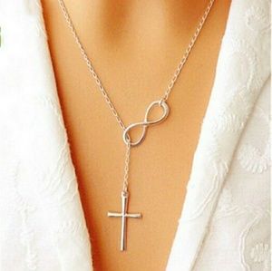 Cross/Infinity necklace